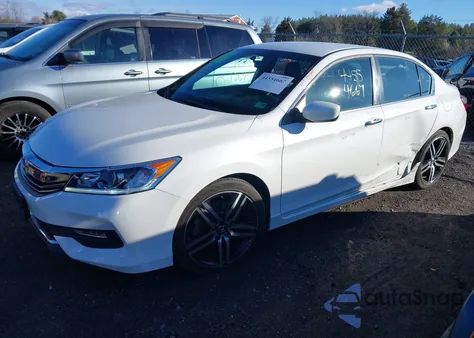 2016 Honda Accord Sport z USA, uszkodzony, nr VIN 1HGCR2F58GA113864